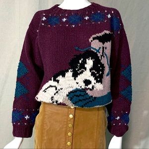 Vintage Woolrich Puppy Sweater